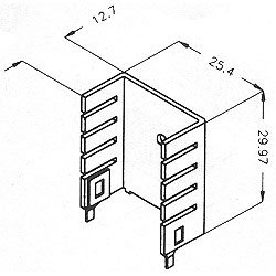 aluminum stamped heat sink