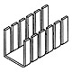 Stamped Aluminum Heat Sinks