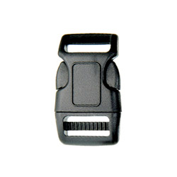 heavy contoured side release buckle 