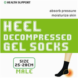 heel moisture and pressure reducing socks 