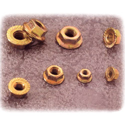 hex flange nuts 
