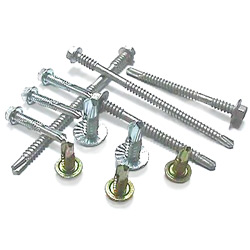 hex washer head self drilling screws 