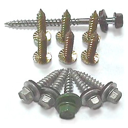 hex washer head self tapping screw