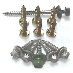 hex washer head self tapping screw 