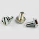 hex washer head slotted machine screws 