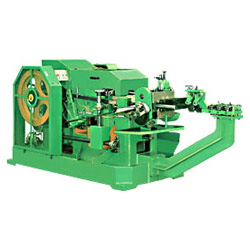 high speed semi tubular rivet heading machine