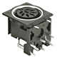Din Connector Horizontal Socket PCB Quick Lock Types