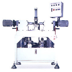 horizontally mounted with twin heads type hydraulic riveting machine