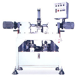 horizontally mounted with twin heads type hydraulic riveting machine 