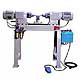 horizontally mounted with twin heads type pneumatic riveting machine 