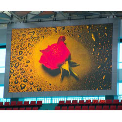 indoor double color led display 