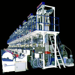 hdpe super high speed inflation machine 