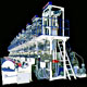 hdpe super high speed inflation machine 