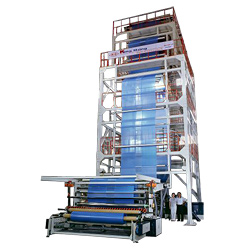 three layer co extrusion high speed inflation machine 