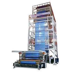 three layer co extrusion high speed inflation machine