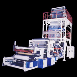 ld lld pe super high speed inflation machine