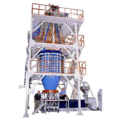 ld lld pe super high speed inflation machine