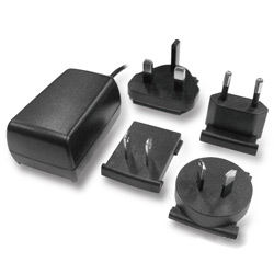 interchangeable switching power adapter