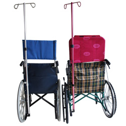 iv stand for wheelchair 
