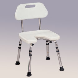 k&d shower chair u shap seat with backrest