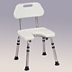 k&d shower chair u shap seat with backrest 