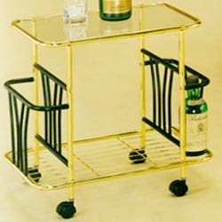 metal serving carts