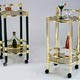 metal serving carts