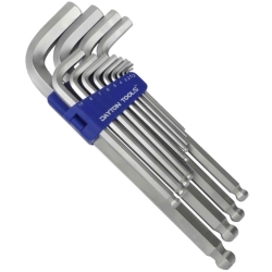 13PCS-LONG-BALL-POINT-HEX-KEY-WRENCH-SET