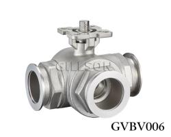 3-Way-Vacuum-Clamp-end-ball-valve 