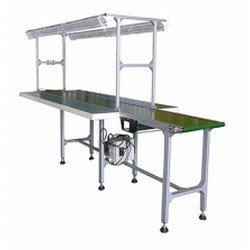 Belt-Conveyor-and-Bilateral-Workbench