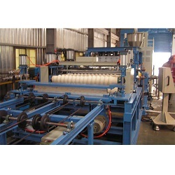 CORRUGATE FORMING SHEET EXTRUSION MAKING MACHINE