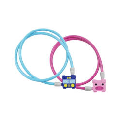 Childrens Bike Anti-Theft Key Cable Locks