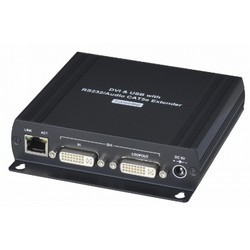 DKM01-DVI-USB-Audio-RS232-CAT5e-KVM-Extender