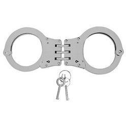 Double-Locked-Hinged-Handcuff 