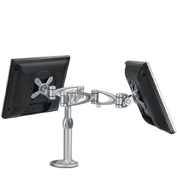 Dual Monitors Swing Mount