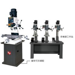 Gear Head Bench Type Mill Drill Machine Taiwan Rong Fu