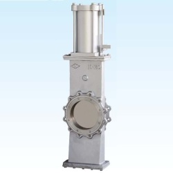 PNEUMATIC-TYPE-STAINLESS-STEEL-KNIFE-GATE-VALVE