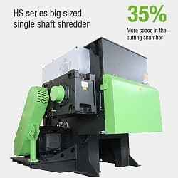 Single Shaft Hard Plastic Shredder