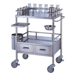 Stainless-steel-medicine-trolley