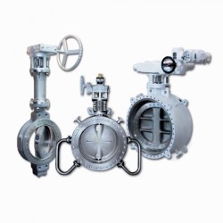 Triple-Offset-Metal-seated-Butterfly-Valve