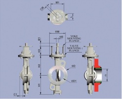 Wafer-Double-offset-Butterfly-Valve