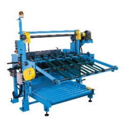 automatic scroll strip stacker