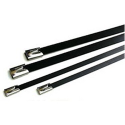 ball-lock-stainless-steel-cable-tie-with-coating 