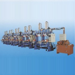 two molds hydraulic type BOM press