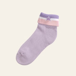 ladies' cuff socks 