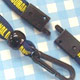 metal free silk screen lanyard 