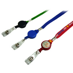 lanyard with badge reel