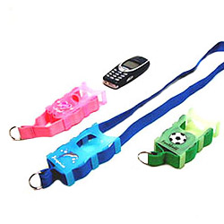 lanyard with mobil phone holder