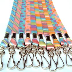 promotional dye sublimated lanyards