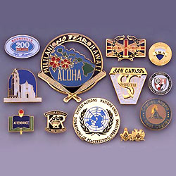 lapel pins (emblems/badges) 